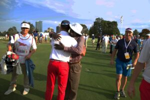 Mack and Cameron Champ at Walker Cup