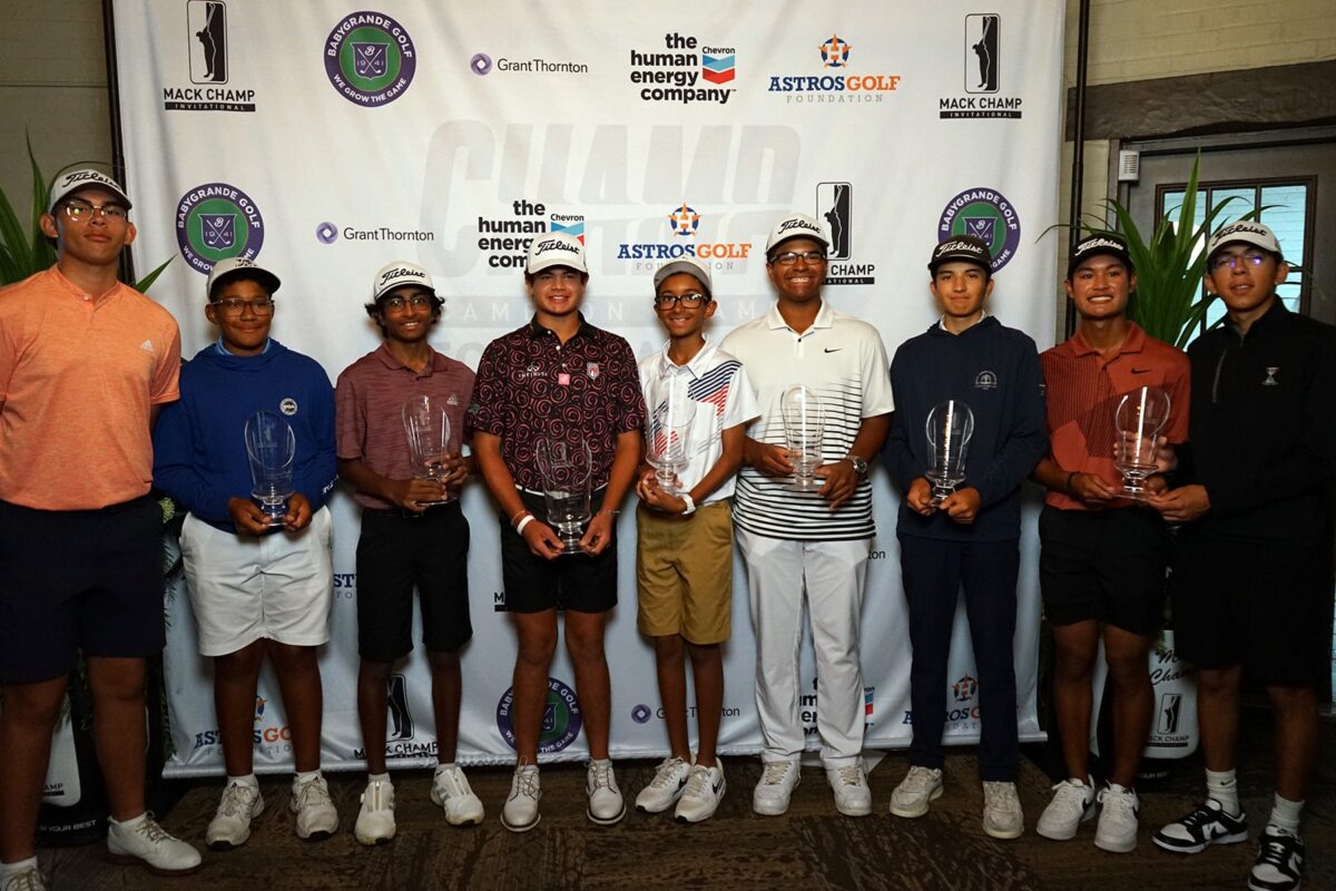 2024 Mack Champ Invitational for Boys trophy winners