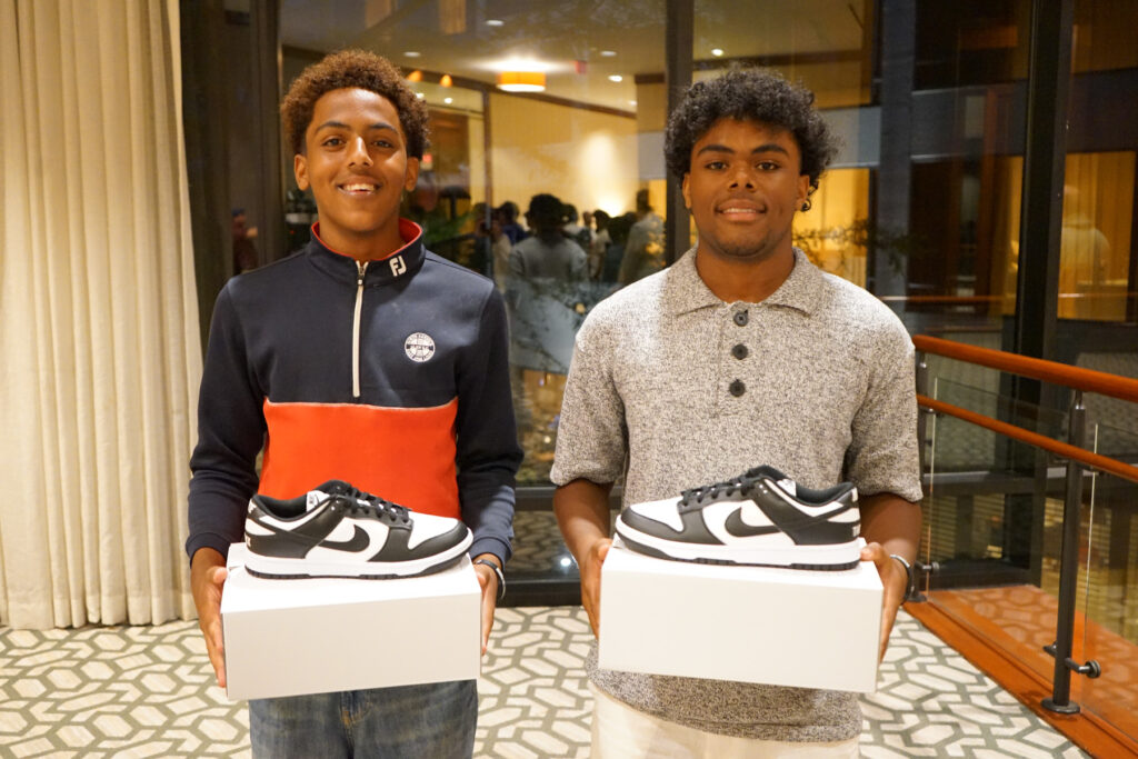 players with The Mack shoes